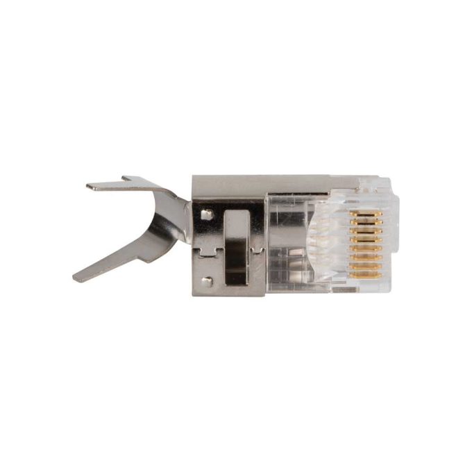 Klein Tools VDV826-705 Pass-Thru Modular Data Plugs, RJ45-CAT6A, Shielded (STP), 50-Pack - Image 7