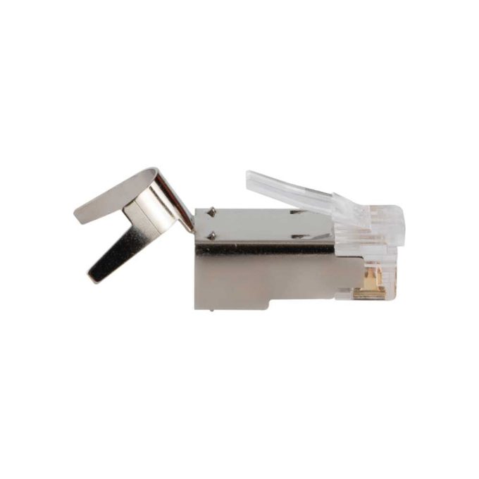 Klein Tools VDV826-705 Pass-Thru Modular Data Plugs, RJ45-CAT6A, Shielded (STP), 50-Pack - Image 9
