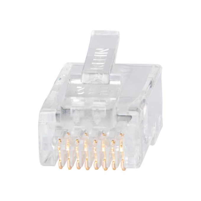 Klein Tools VDV826-764 Pass-Thru Modular Data Plugs, RJ45-CAT6A, UTP 200-Pack - Image 2