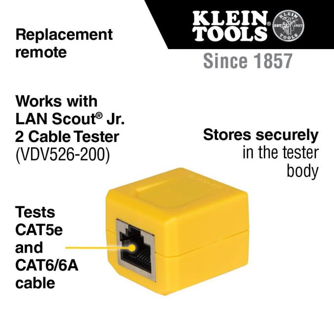 Klein Tools VDV999-200 Replacement Remote for LAN Scout® Jr. 2 Continuity Tester - Image 2