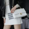 CC CF25 Classic flap bag Caviar leather