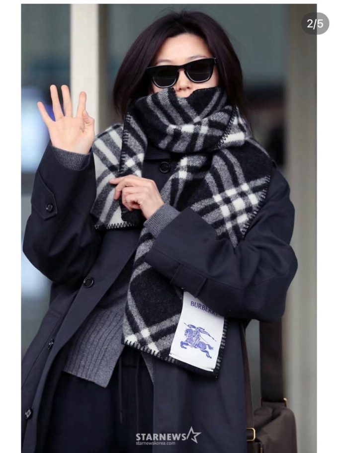 Classic Cashmere 180X30Cm Square Embroidery Scarf Wj-985165 - Image 7