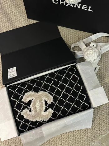 Cashmere Breathable Black Scarf Wj-985127