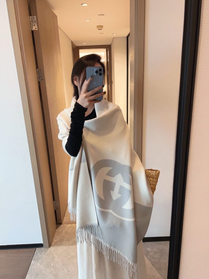 5 Color 200*60Cm Fashion Cotton Material Scarf Wj-985093 - Image 5
