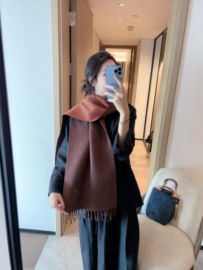 6 Color 180*30Cm Cashmere Breathable Green Scarf Wj-985121 - Image 12
