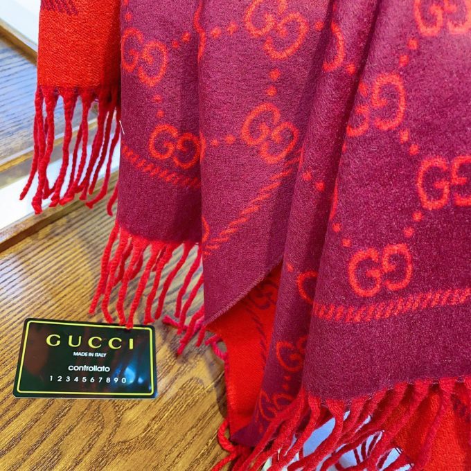 Fashion Cashmere 180X62Cm Alphabets Scarf Wj-985169 - Image 3
