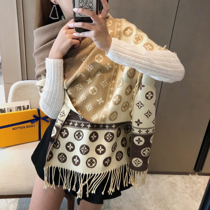 5 Color 180*65Cm Fashion Autumn & Winter Premium Cashmere Scarf Wj-985030 - Image 4