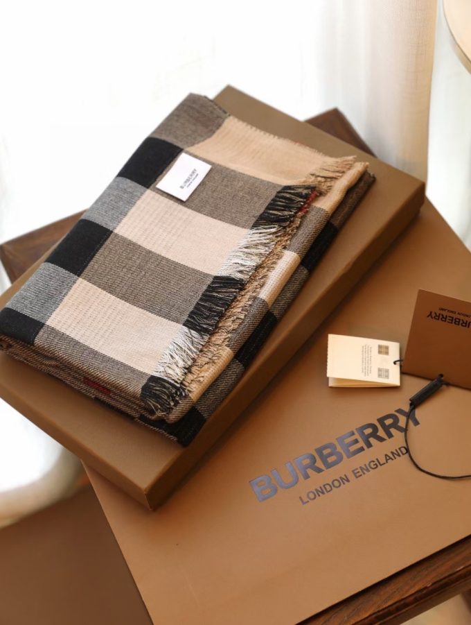 180*65Cm Fashion Autumn And Winter Premium 100% Cashmere Scarf Blanket Wj-985045 - Image 6