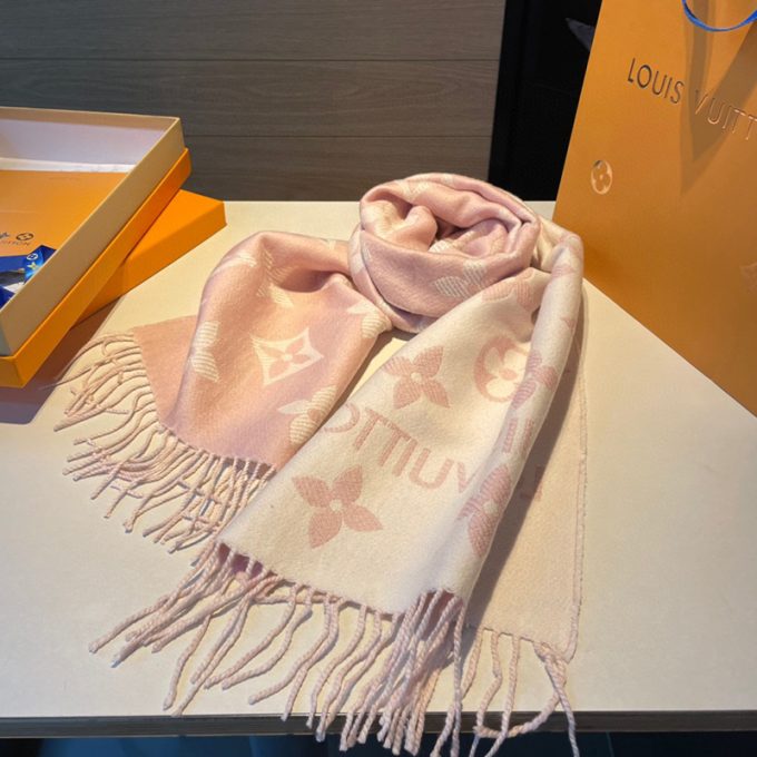 4 Color 100% Cashmere Scarf Wj-922000327