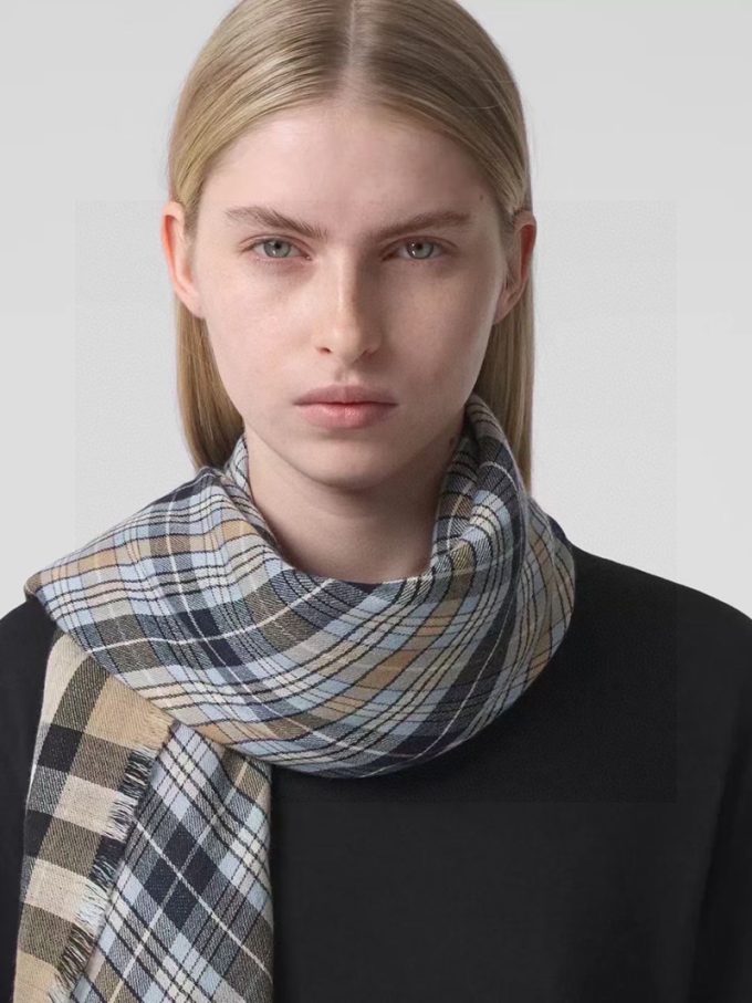100% Cashmere Scarf 100*210Cm Wj-922000271 - Image 3