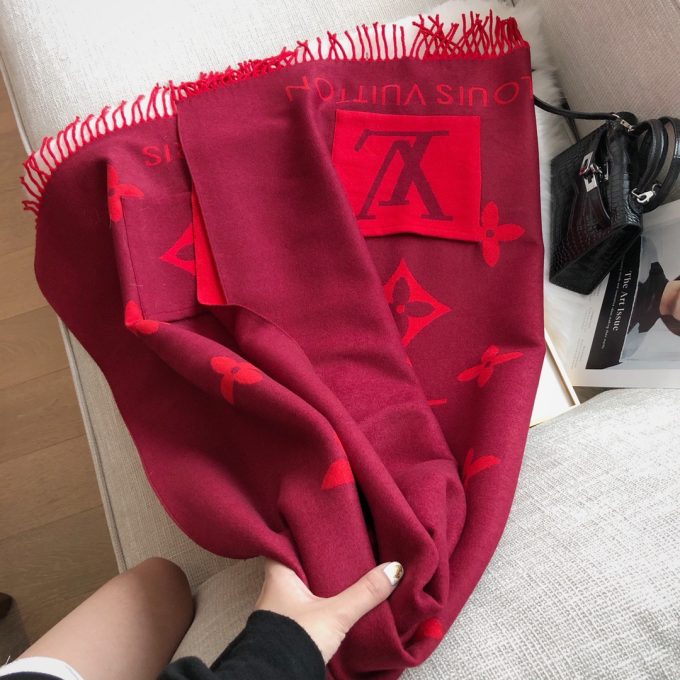 Classic Cashmere 180X65Cm Core Yarn Pockets Scarf Wj-985293 - Image 8