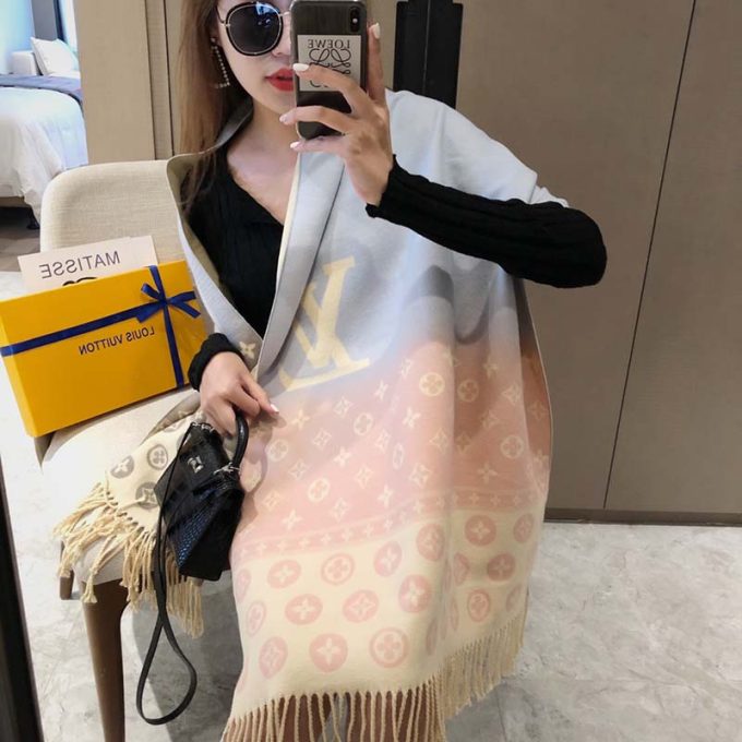 5 Color 180*65Cm Fashion Autumn & Winter Premium Cashmere Scarf Wj-985030 - Image 9