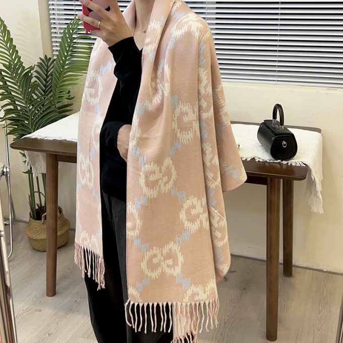 2 Color Scarf 180*65Cm Wj-922000259 - Image 3