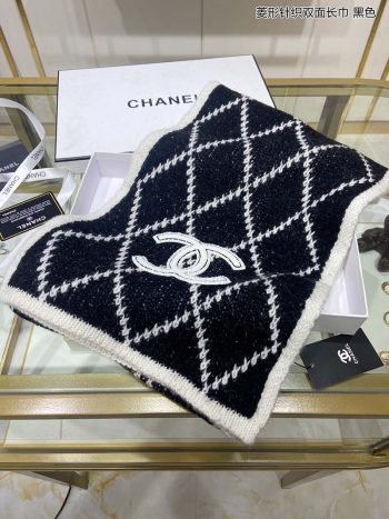 Fashion 100% Cashmere 190X30Cm Embroidery Scarf Wj-985148