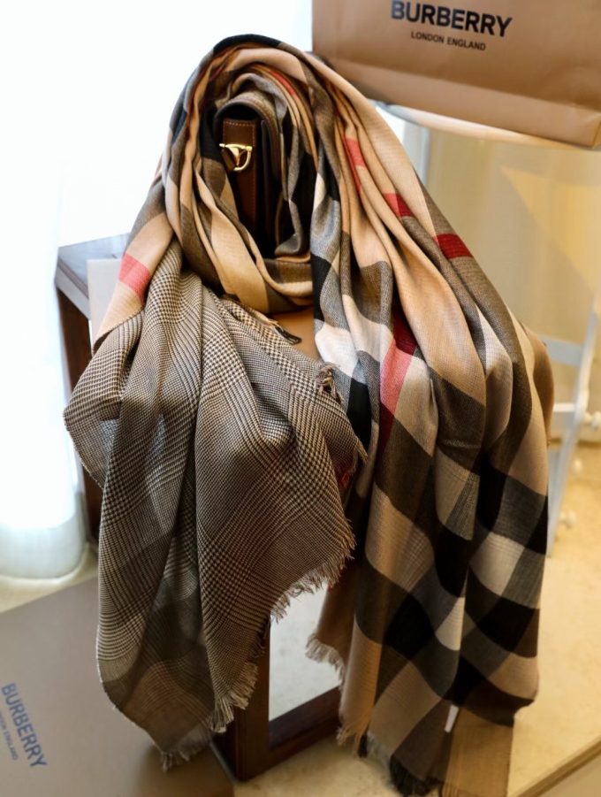 180*65Cm Fashion Autumn And Winter Premium 100% Cashmere Scarf Blanket Wj-985045