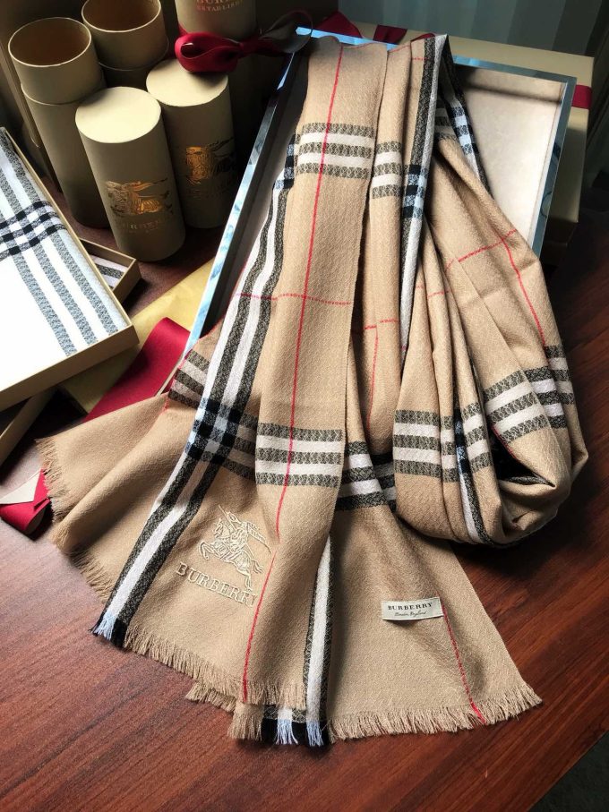 3 Color 220*70Cm Classic Tencel Cotton Material Scarf Wj-985066 - Image 7