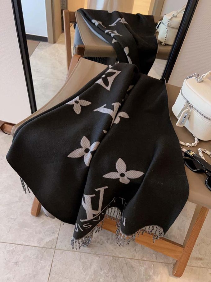 8 Color 180*65Cm Autumn And Winter High-End Cashmere Blend Scarf Wj-985031 - Image 5
