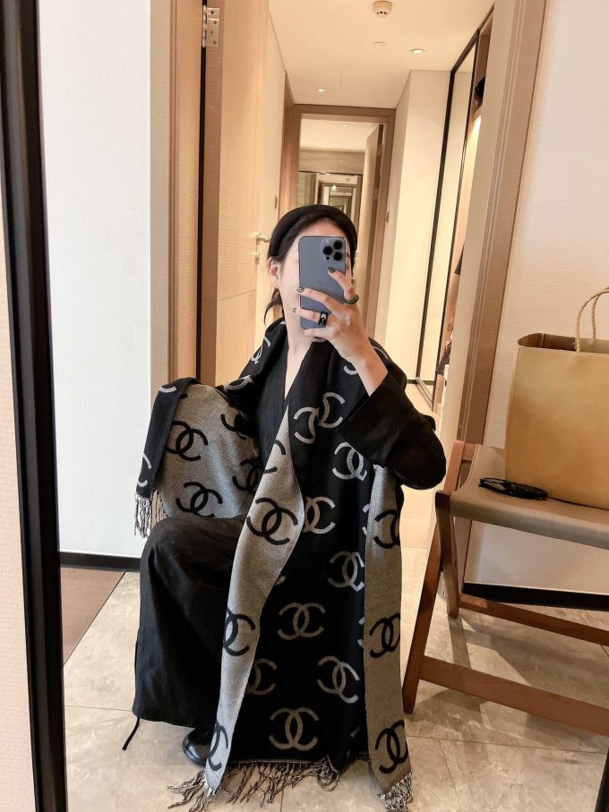 180*70Cm Fashion Cashmere Scarf Wj-985115 - Image 4