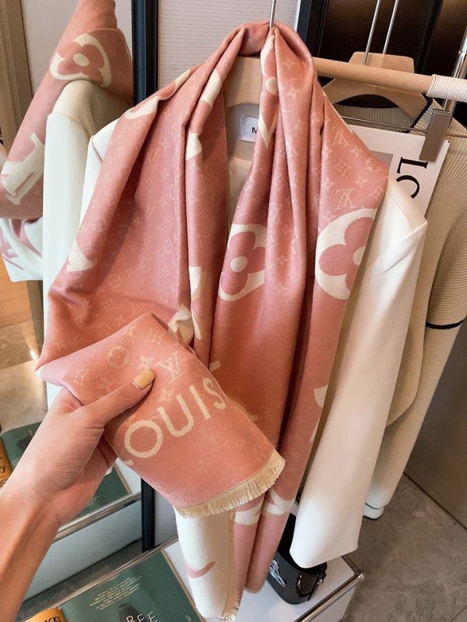 7 Color 180*65Cm Fashion Premium Cashmere Scarf Wj-985018 - Image 7