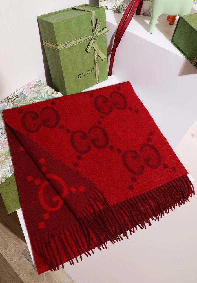 2 Color 45*200Cm Fashion Autumn And Winter Premium 100% Cashmere Scarf Blanket Wj-985046 - Image 6