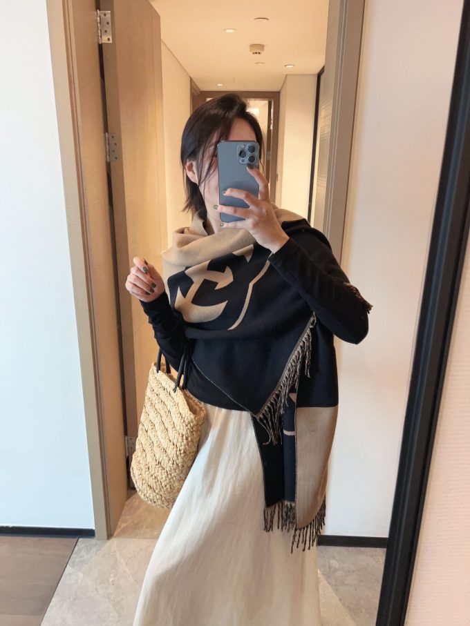 5 Color 200*60Cm Fashion Cotton Material Scarf Wj-985093 - Image 7