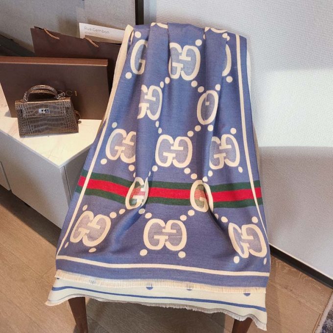 5 Color 180*65Cm Fashion 100% Cashmere Scarf Wj-985014 - Image 9