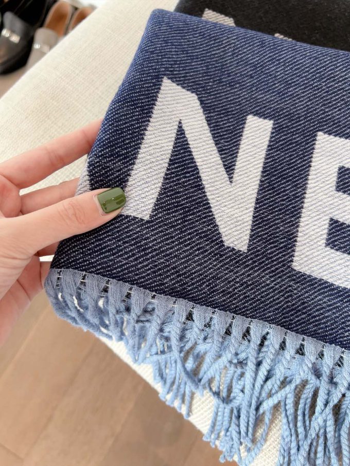 180*65Cm Double-Sided Cashmere Material Scarf Wj-985088 - Image 2