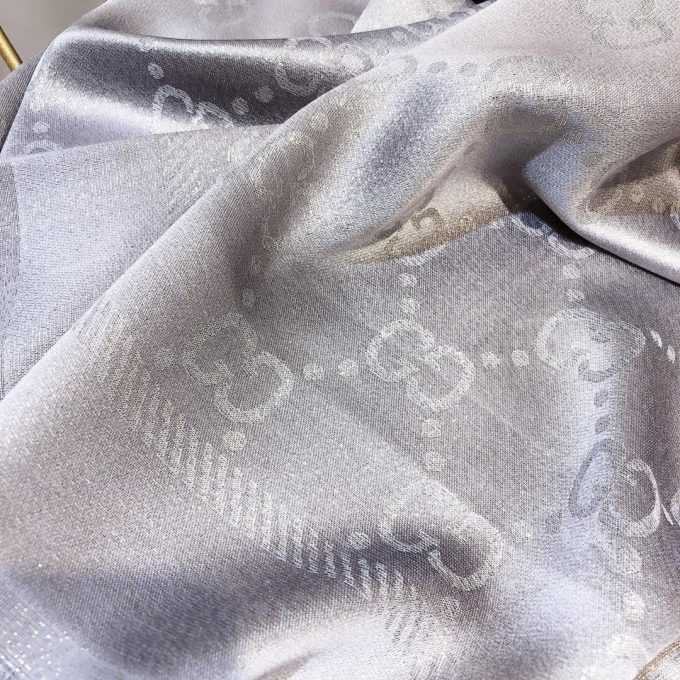 6 Color 180*70Cm Classic Tencel Cotton Material With Gold Thread Scarf Wj-985061 - Image 2