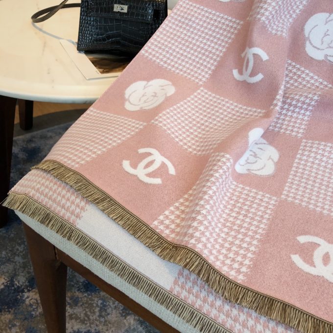 180*65Cm 100% Cashmere Scarf Wj-985010 - Image 3