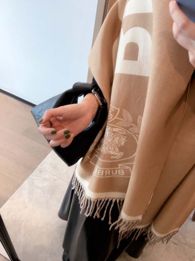 4 Color 100% Top Cashmere Material Scarf Wj-985085 - Image 3