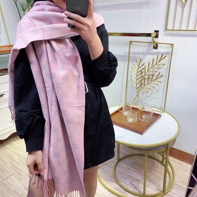 Fashion Cashmere 180X62Cm Alphabets Scarf Wj-985169 - Image 4