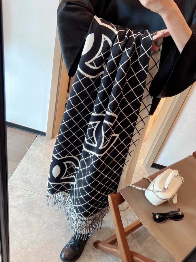 200*70Cm Fashion Cashmere Material Scarf Wj-985104
