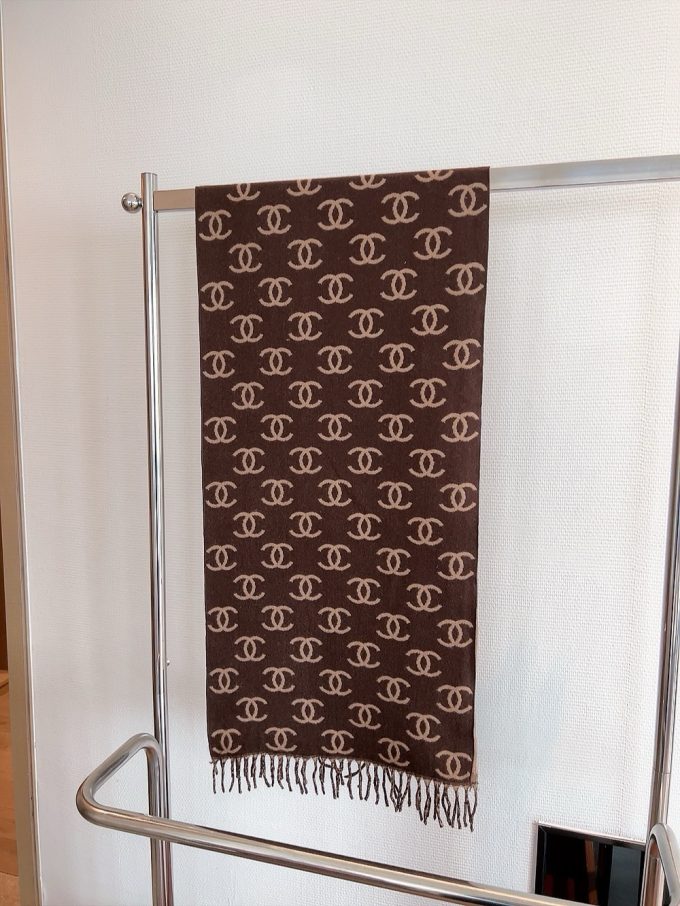 Classic Cashmere 180X45Cm Full Alphabets Embroidery Scarf Wj-985232 - Image 5
