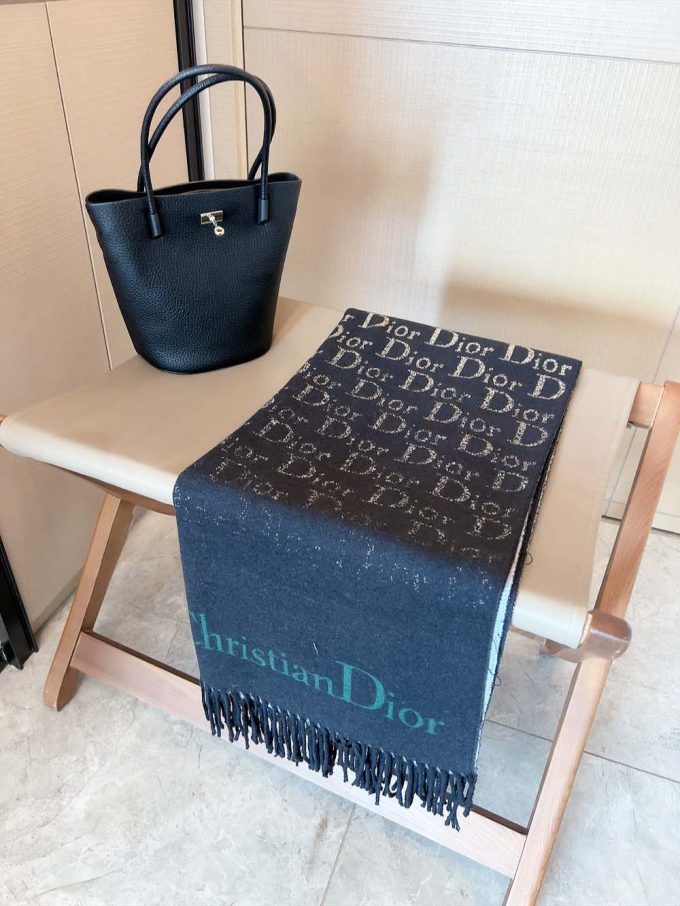 190*65Cm Fashion Double-Sided Jacquard Pattern Scarf Wj-985110