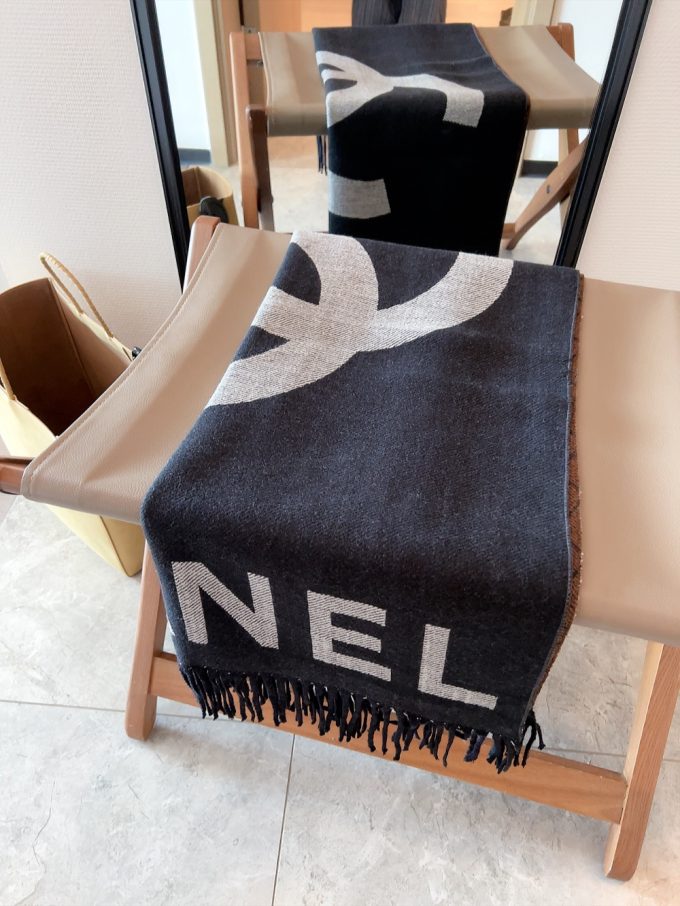 180*65Cm Double-Sided Cashmere Material Scarf Wj-985088 - Image 9