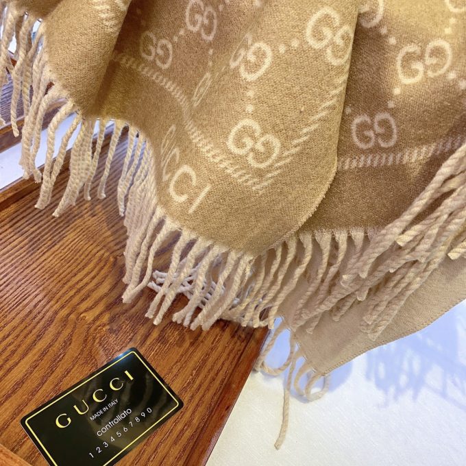 Fashion Cashmere 180X62Cm Alphabets Scarf Wj-985169 - Image 7