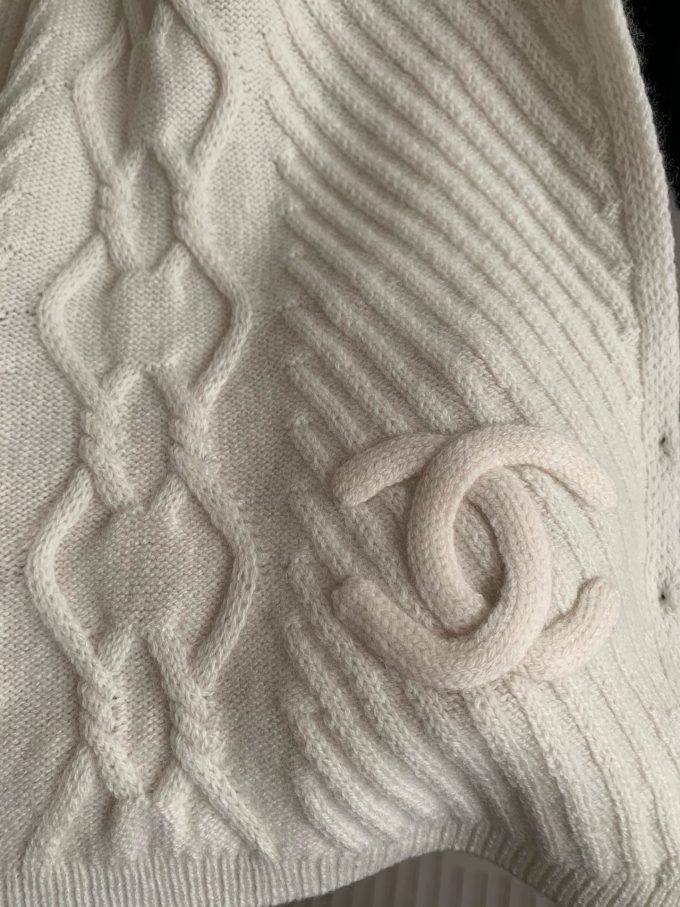 Fashion Cashmere 200X30Cm Alphabet Knitted Scarf Wj-985224 - Image 4