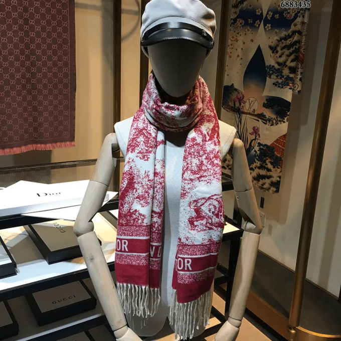3 Color 100% Cashmere Scarf 180X70Cm Wj-922000216 - Image 9