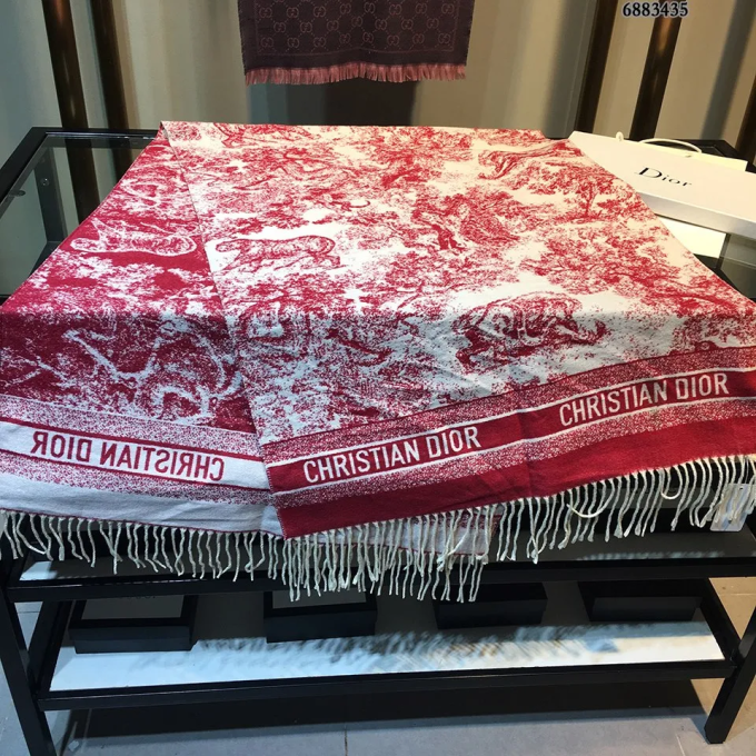 3 Color 100% Cashmere Scarf 180X70Cm Wj-922000216 - Image 8